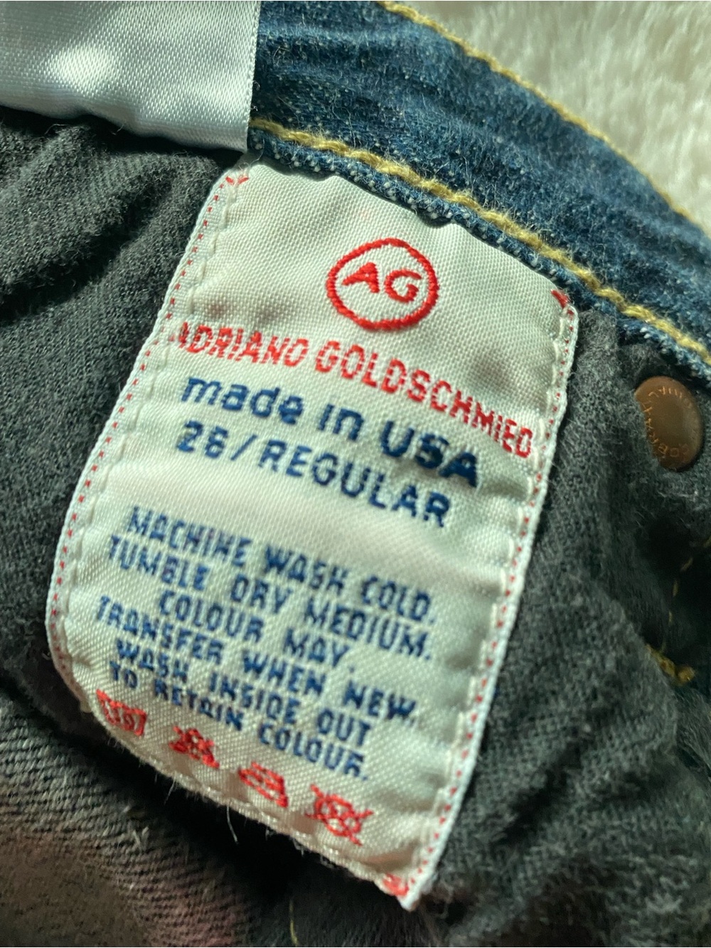 AG “The Angel” Vintage Jeans! - Picture 8 of 8